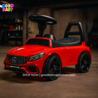 Mercedes AMG red ride-on push car for toddlers – GoodBabyPakistan