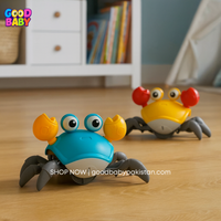 Musical Crawling Crab Sensor Toy for Kids – GoodBabyPakistan