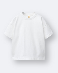 Premium cotton oversized t-shirt with crochet pocket