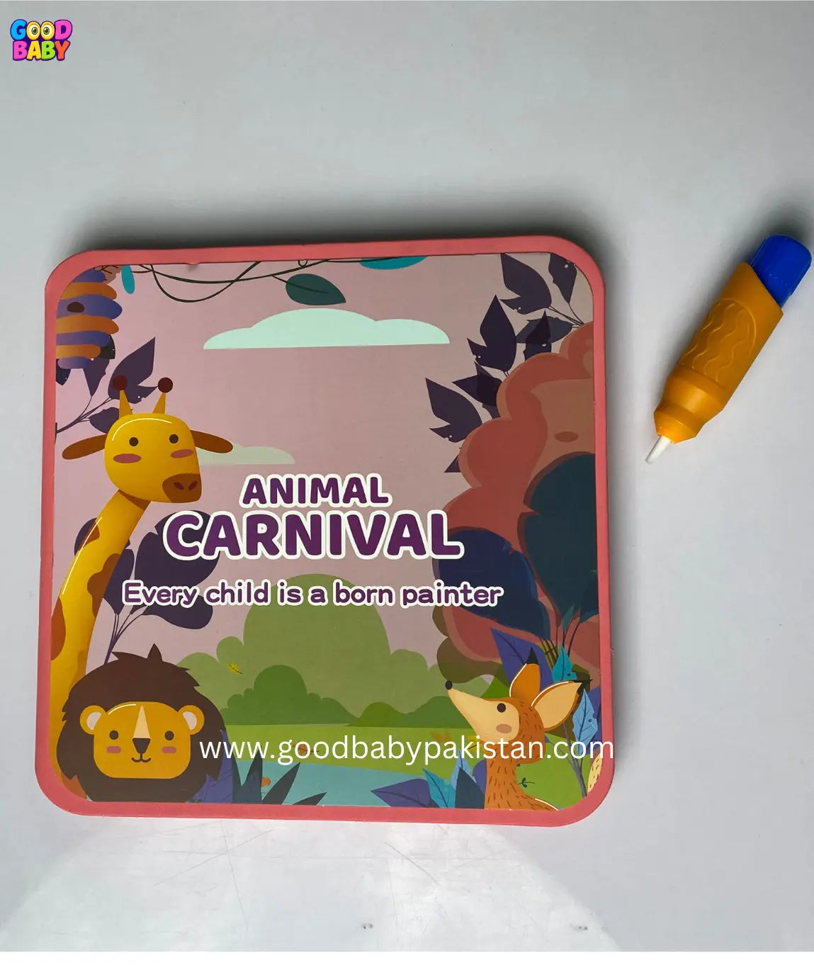 Reusable kids drawing and coloring book