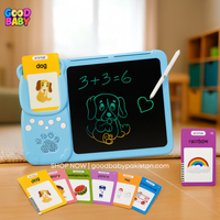 Talking flash cards LCD writing board for kids