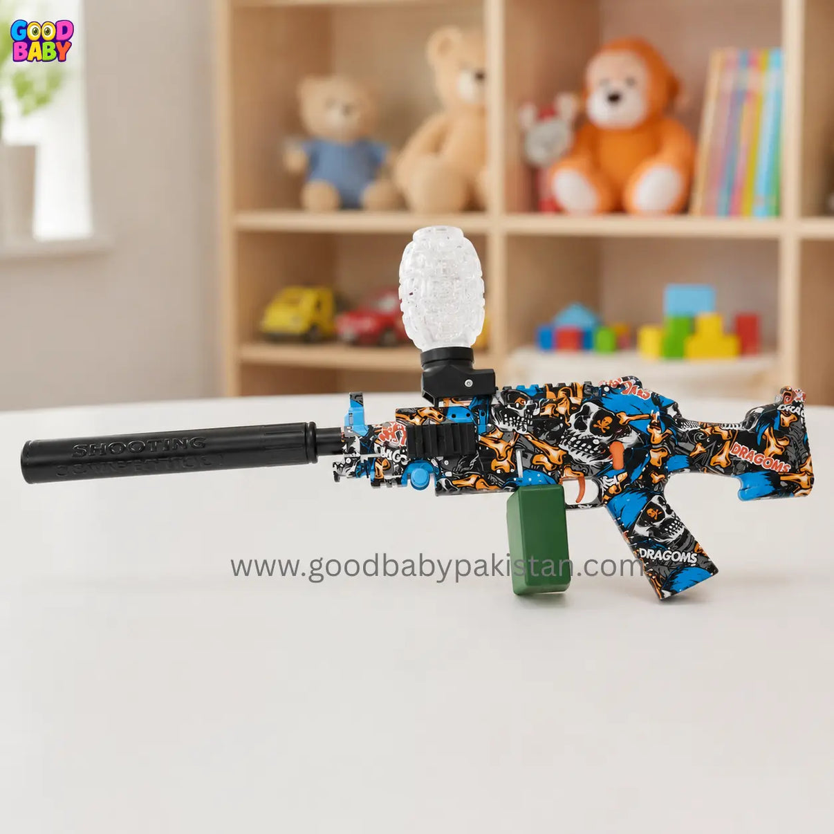 Water bead shooting blaster toy Pakistan