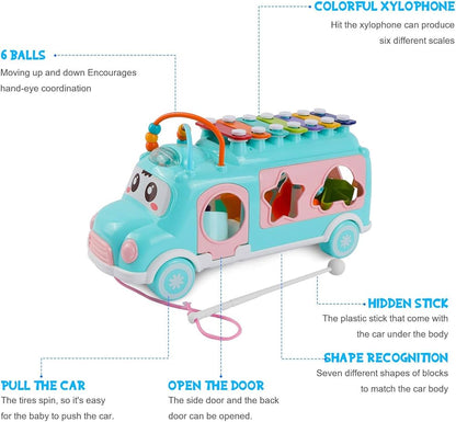 "Bead maze on educational toy for toddlers – enhances hand-eye coordination and fine motor skills"
