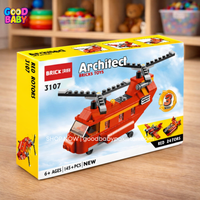 architect fighter helicopter building toy Pakistan