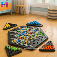 chain triangle chess strategy board game set