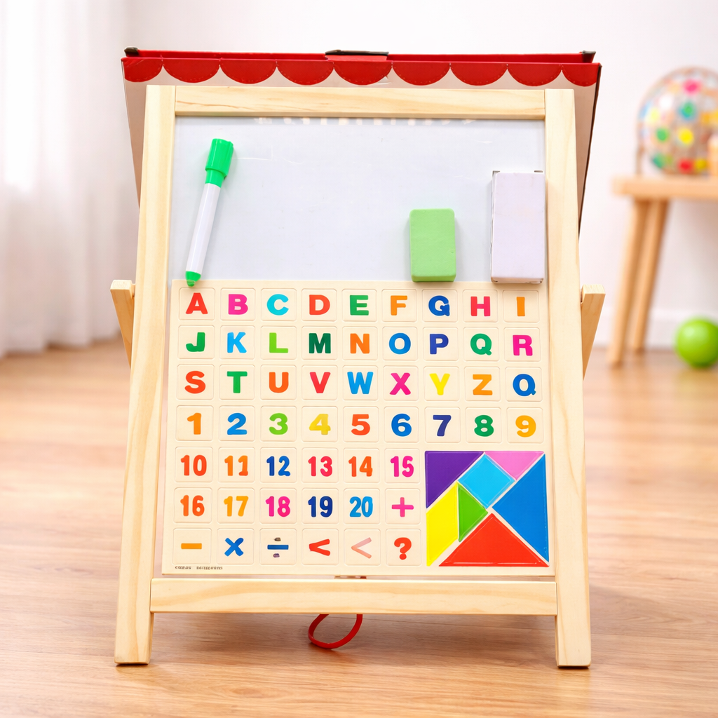 double sided chalkboard whiteboard for kids Pakistan