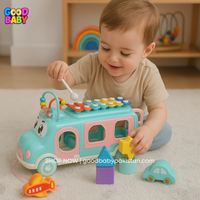 educational school bus toy for toddlers