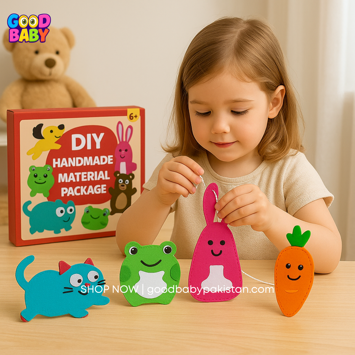 kids sewing kit beginner craft set