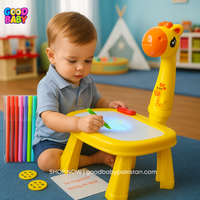 smart giraffe style projector desk for kids by goodbabypakistan